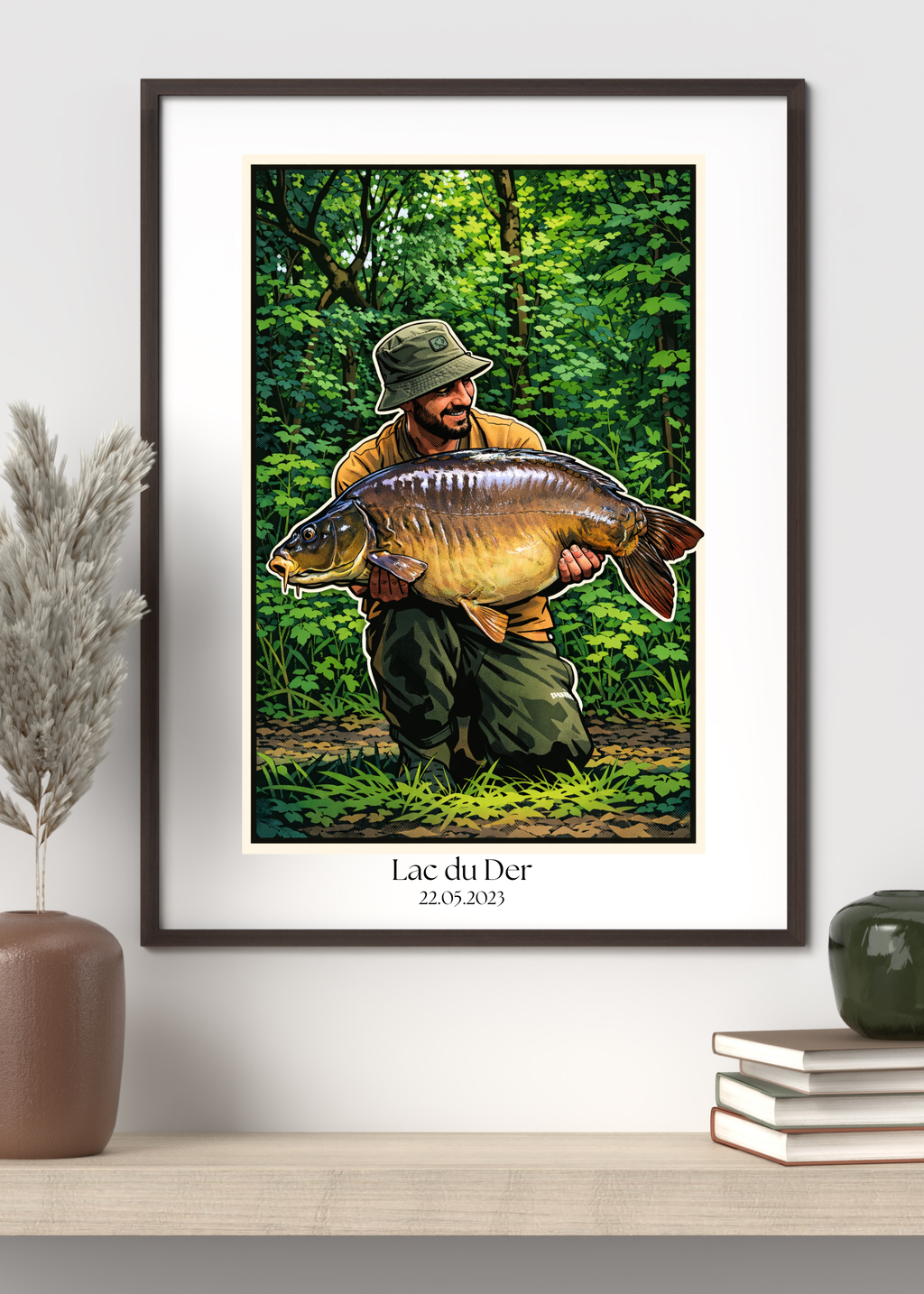 Personalised Carpfishing Poster