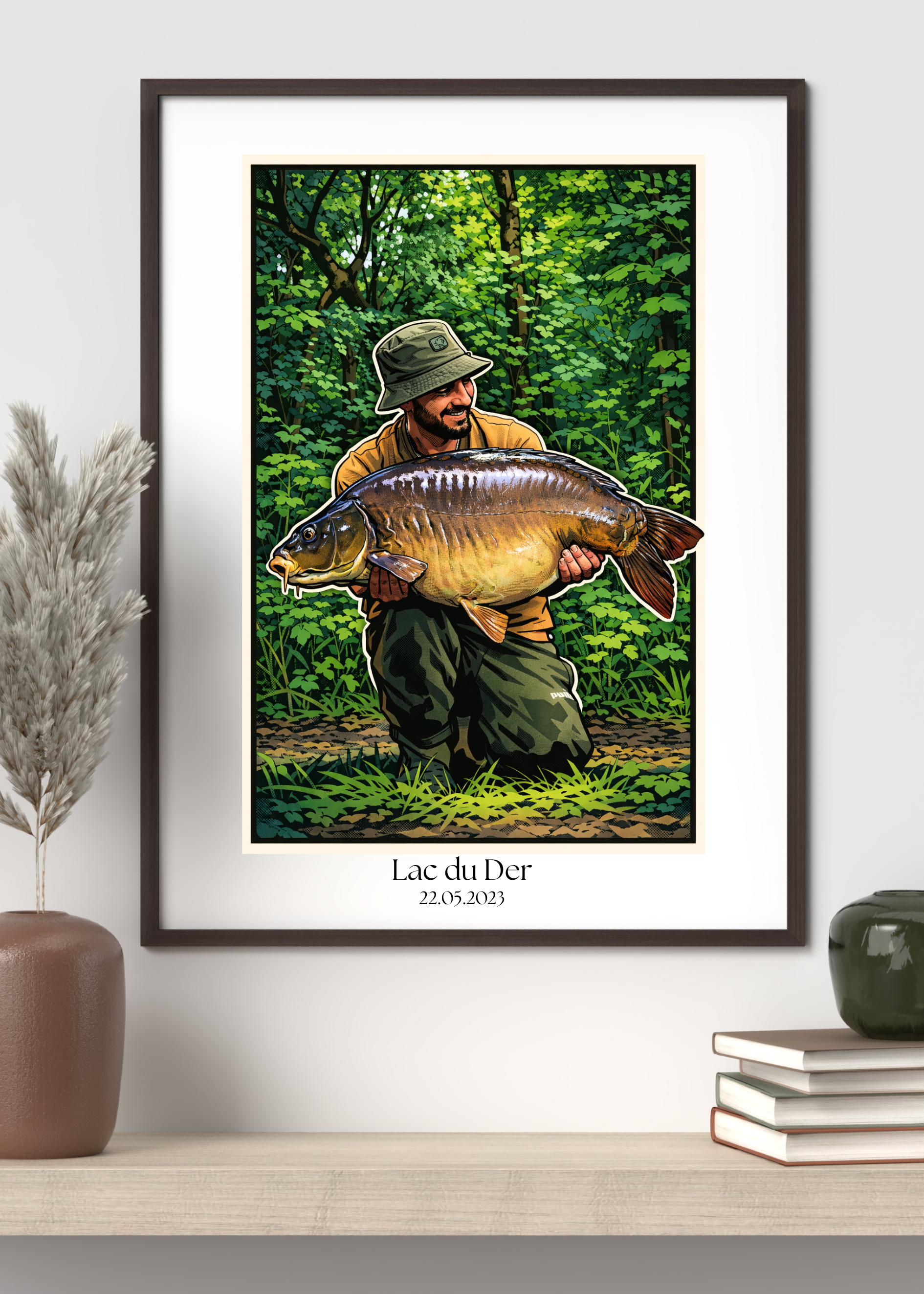 Personalised Carpfishing Poster